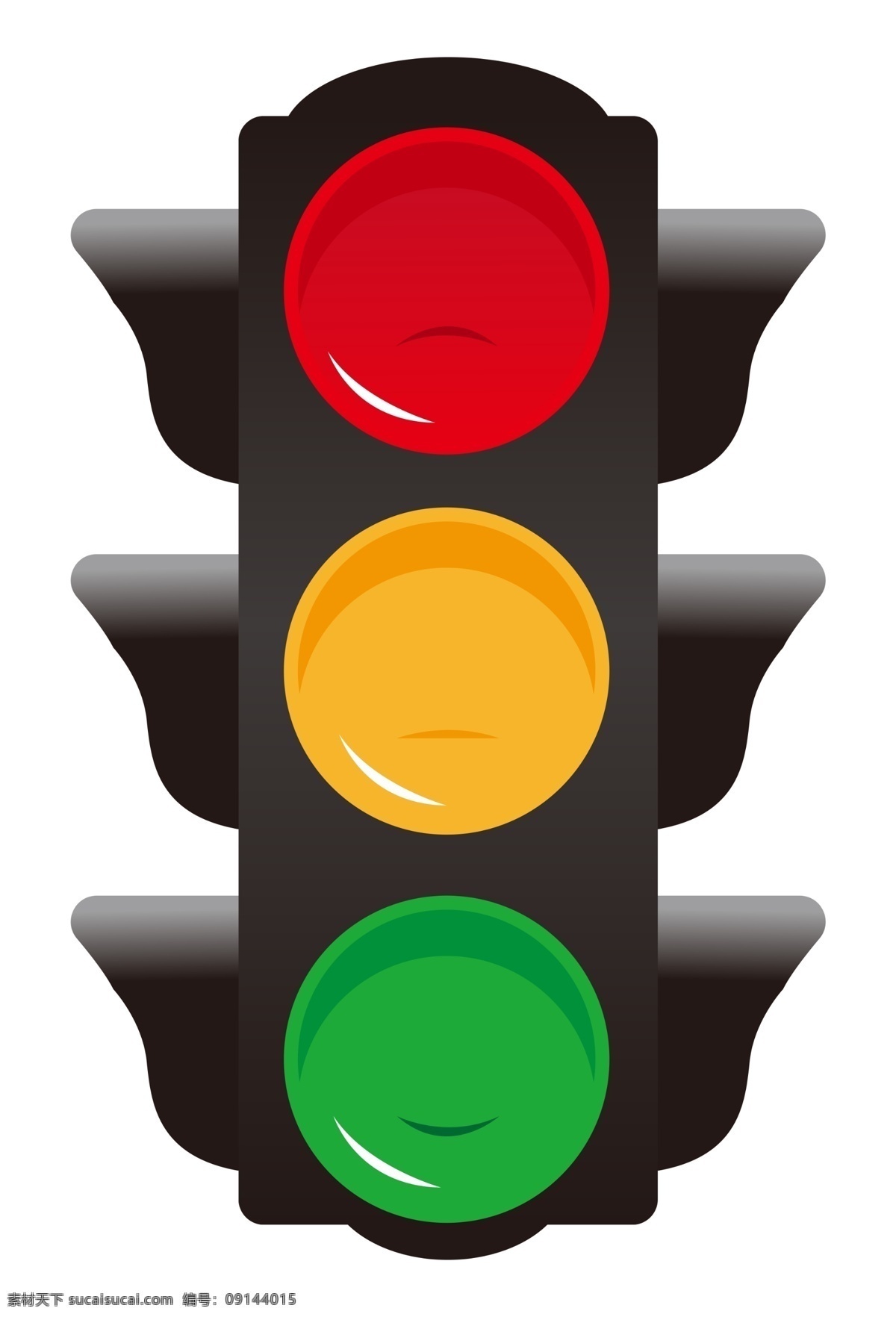 安全标志 红绿灯模板 禁止 交通 卡通红绿灯 公共标识标志 标识标志图标