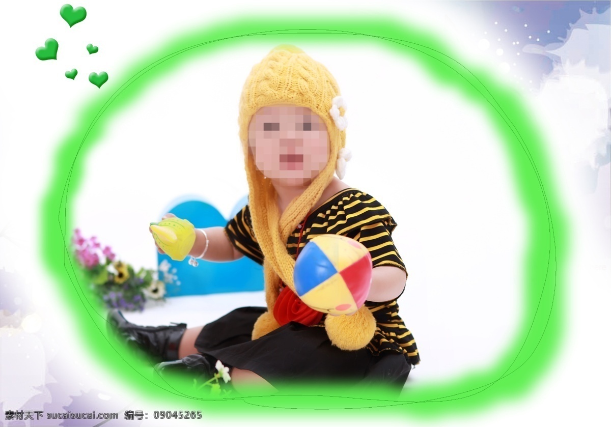 爱心 儿童摄影模板 帽子 皮球 摄影模板 相框 相框模板 小孩 儿童摄影 模板 模板下载 字母 源文件 psd源文件 婚纱 儿童 写真 相册