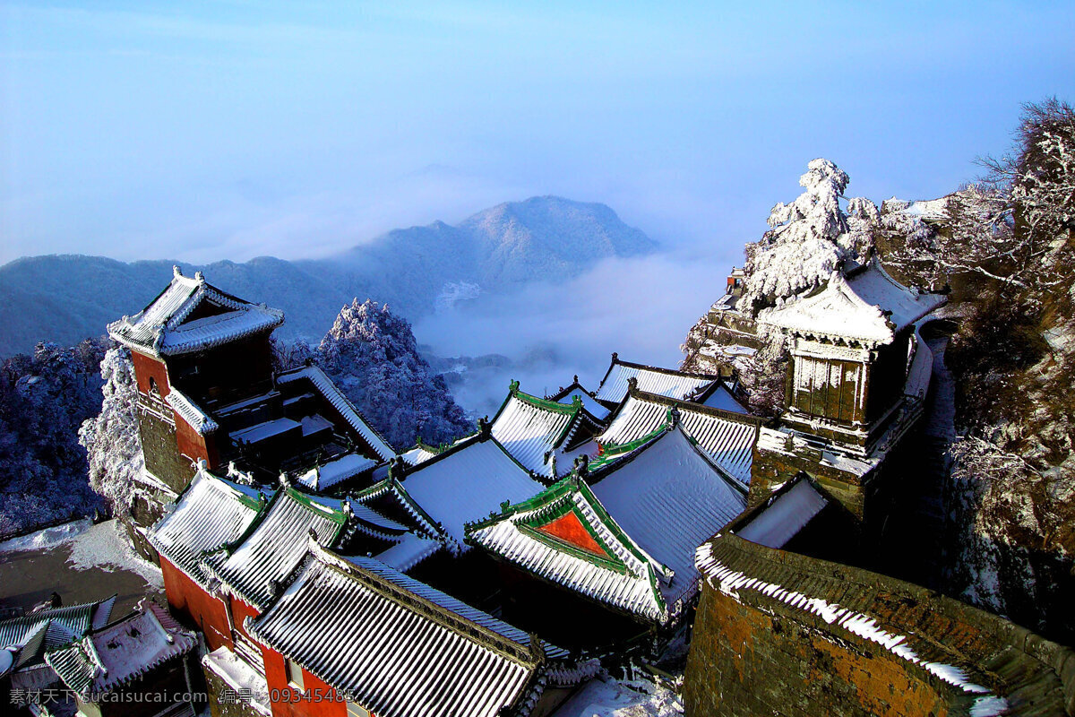 武当山 太和 宫 湖北 亚洲 中国 风景 生活 旅游餐饮