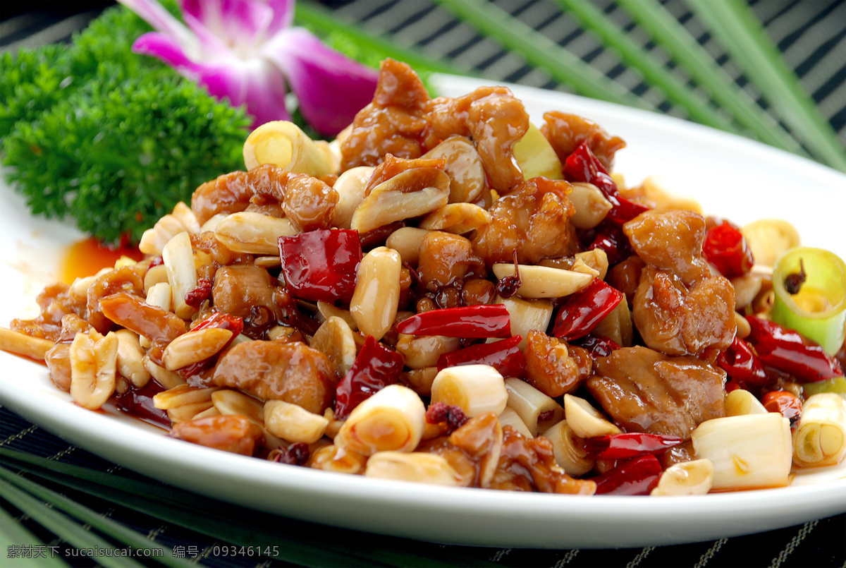 宫保鸡丁 美食 传统美食 餐饮美食 高清菜谱用图