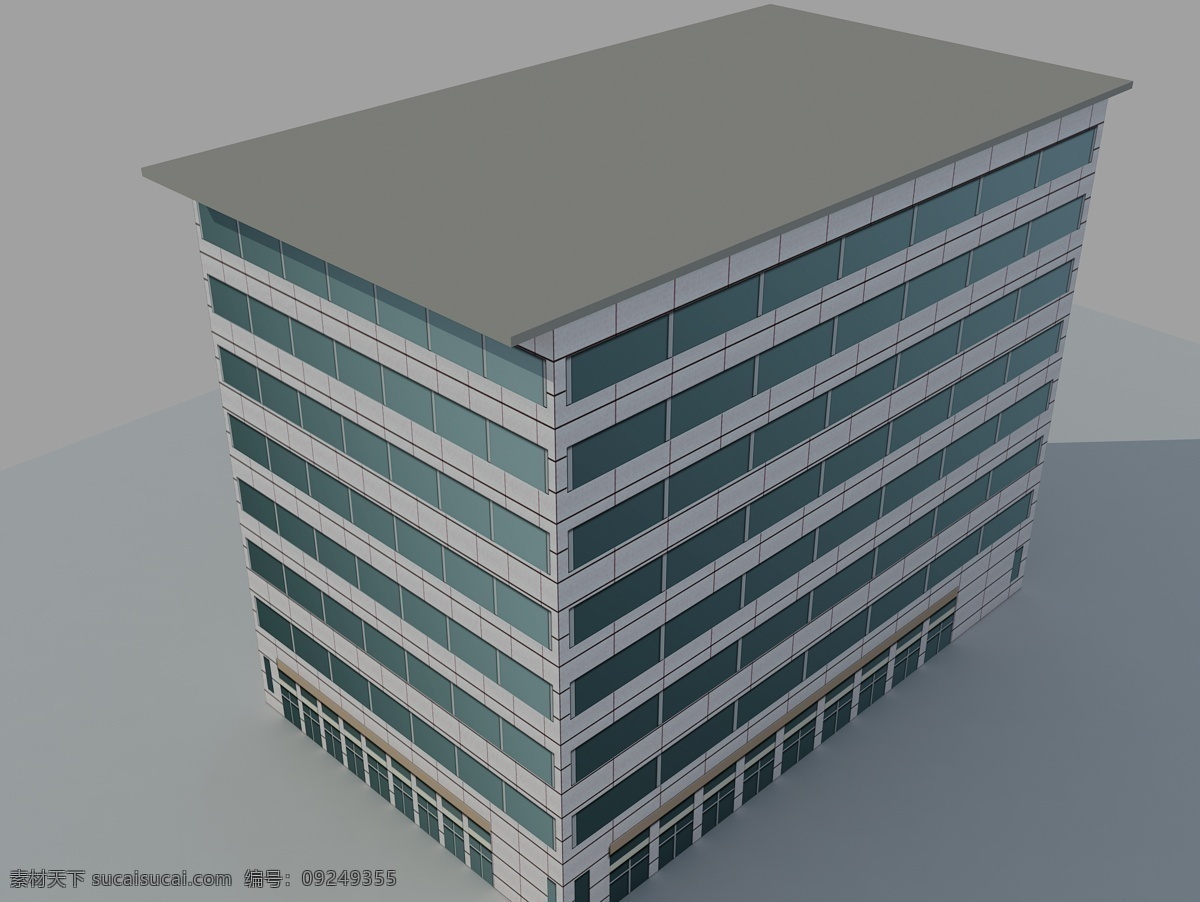 楼房 3d设计模型 max 材质 建筑模型 室外建筑 室外模型 贴图 源文件 3ds 3d模型素材 其他3d模型