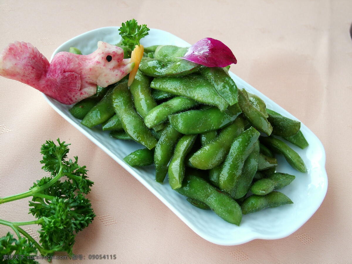 毛豆 煮毛豆 五香毛豆 菜谱 菜品 美食 美味 餐饮美食 传统美食