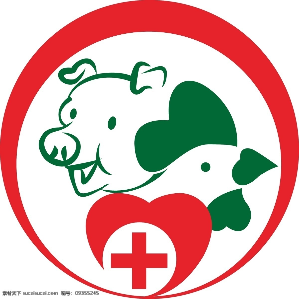 动物医院标志 标志 动物医院 企业 logo 标识标志图标 矢量