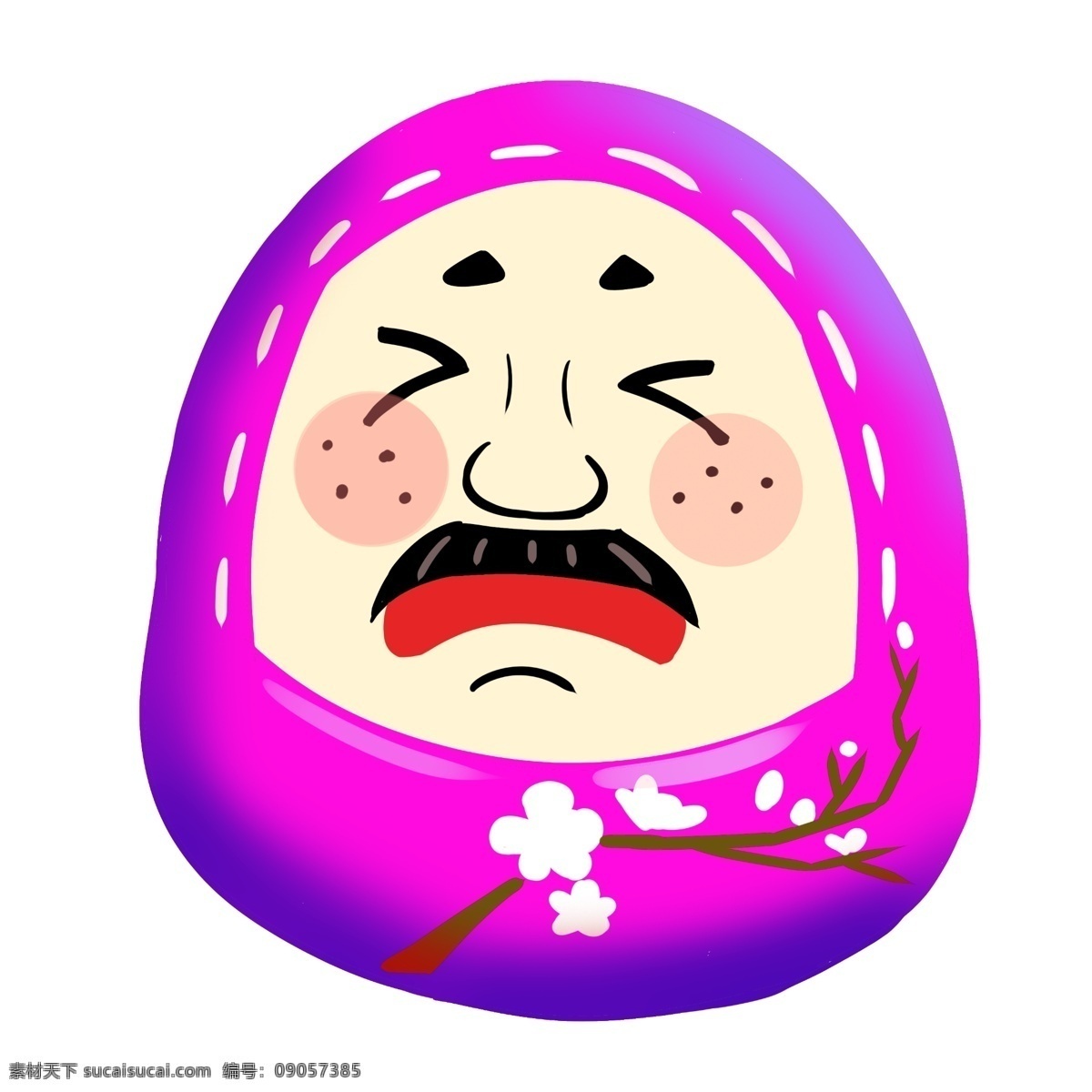 紫色 脸谱 日本 插画 紫色的脸谱 卡通插画 日本插画 日本脸谱 脸谱插画 日本玩具 漂亮的脸谱