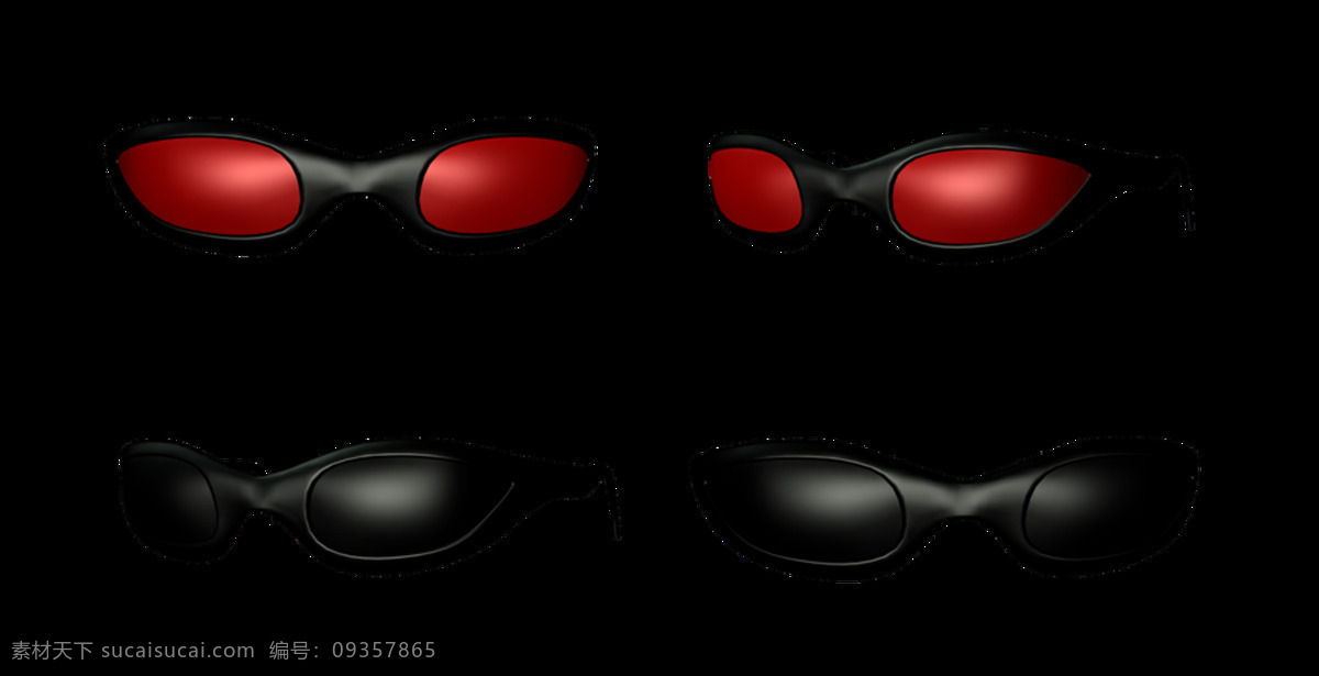 黑色眼镜元素 ng p 红色 免扣 时髦 实物 眼镜 元素
