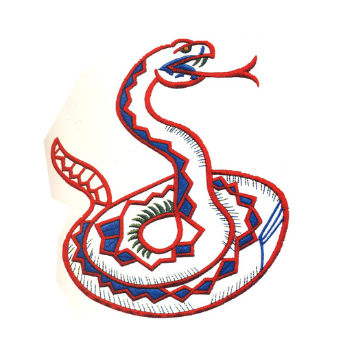 绣花免费下载 动物 服装图案 色彩 蛇 绣花 蟒蛇 面料图库 服装设计 图案花型