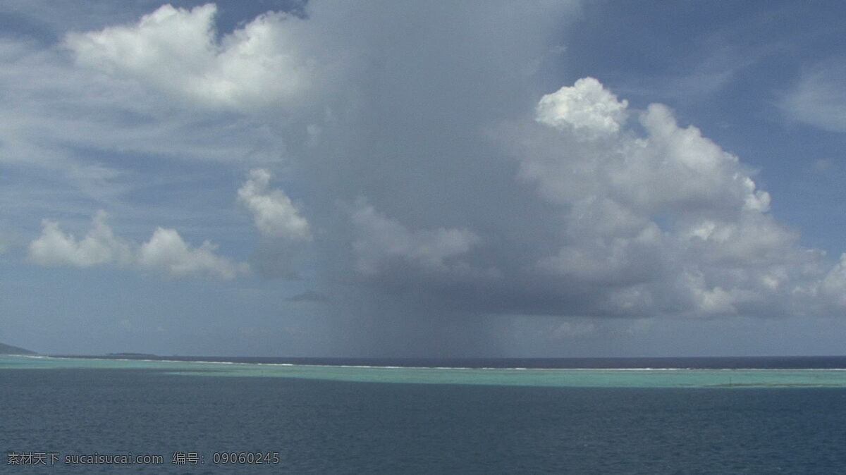 雨 礁 亚 提 股票 视频 岛 风暴 海 海岸 海岸线 海洋 热带 云 赖阿特亚岛 法属波利尼西亚 水 暴雨 其他视频
