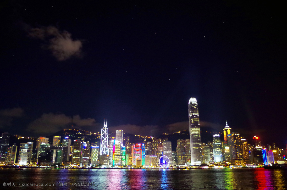 香港 维多利亚港 夜景 现代都市 繁华 旅游摄影 国内旅游
