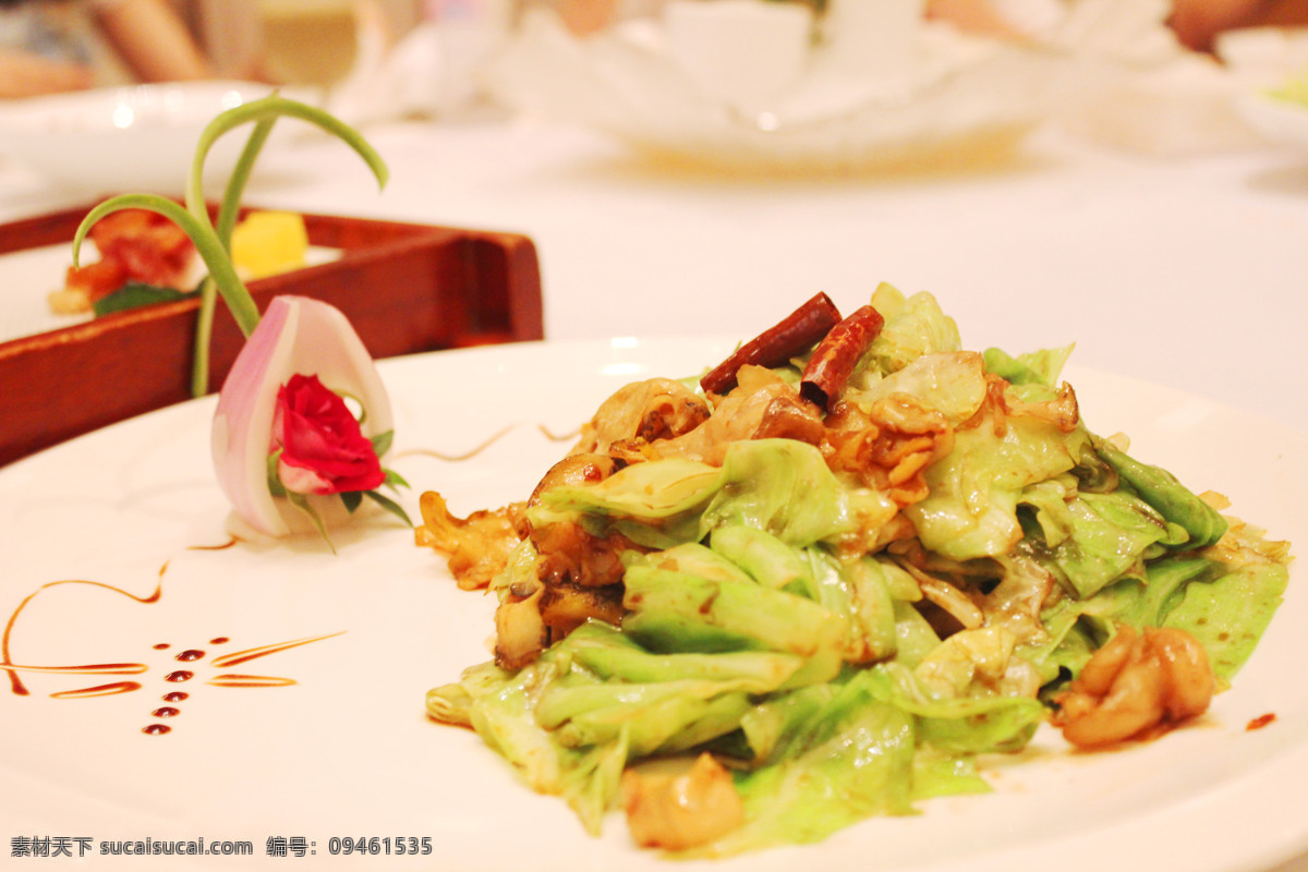 火爆大头菜 卷心菜 包菜 大头菜 素菜 中餐 菜品 炒菜 美食 美味 餐饮 传统美食 餐饮美食