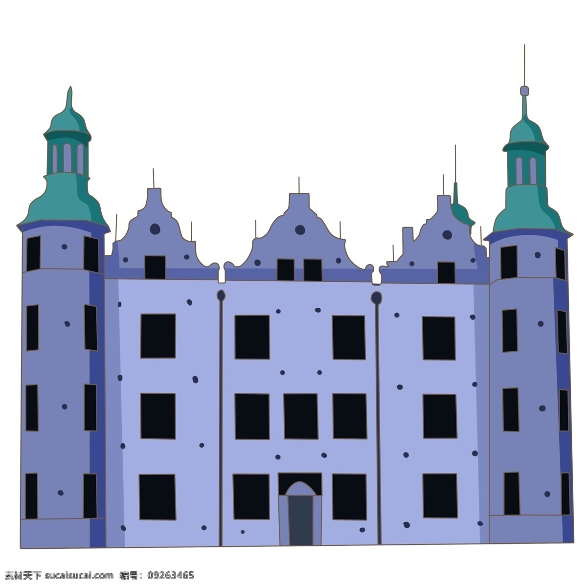城堡 堡垒 高楼 建筑 高楼建筑城堡 风景名胜 城堡堡垒 城堡建筑 城市度假城堡 建筑物 插画