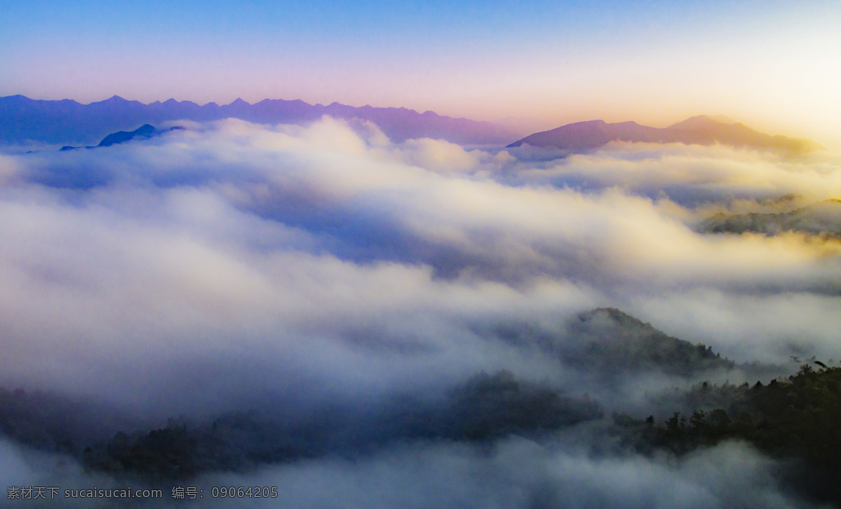 日出云海 秋浦河 云漫高山 云雾美景 山地风光 高山美景 石台风光 自然风光 自然景观 自然风景