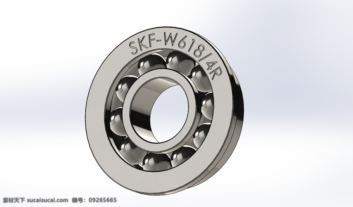 4r w618 skf skf轴承 3d模型素材 其他3d模型