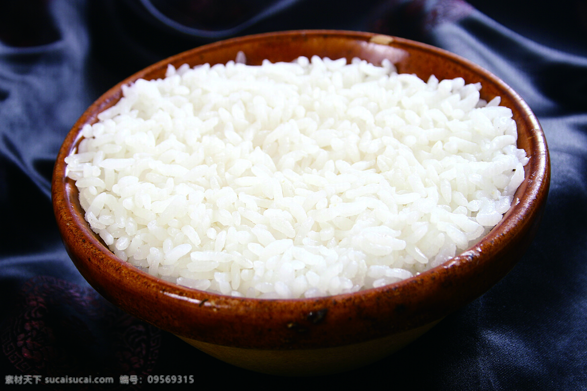 米饭 白米饭 大米饭 香喷喷 东北大米 响水稻米 高清菜谱用图 餐饮美食 传统美食