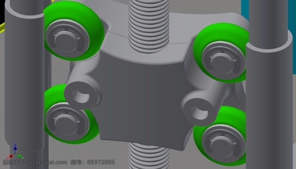 自润 滑 轴承 3d 打印机 beraring 自润滑 inovastar 3d模型素材 3d打印模型