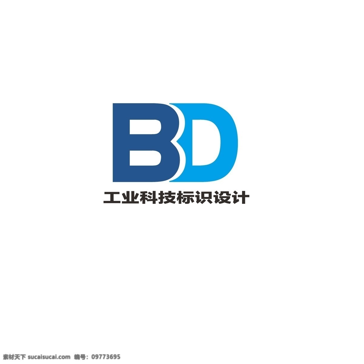 工业 科技 标识设计 标识 简约 字母b 字母d