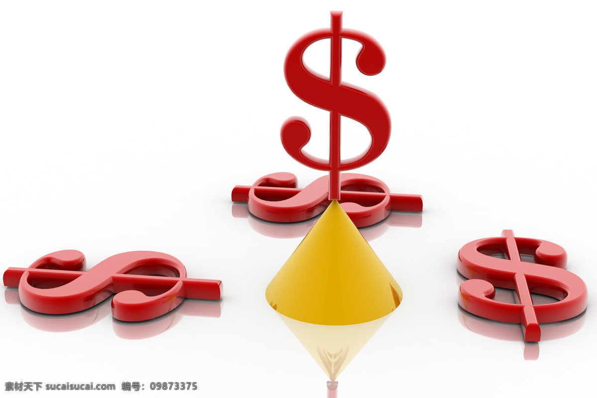 货币 符号 红 红色 货币符号 金钱 商务金融 商业插画 黄