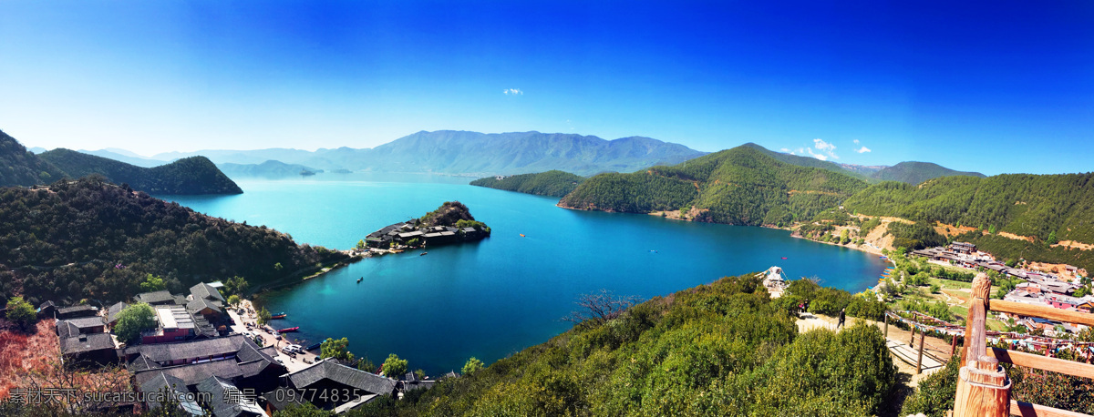 泸沽 湖 海 四川 云南 自然景观 山水风景 观景台 风景其他图 旅游摄影 国内旅游
