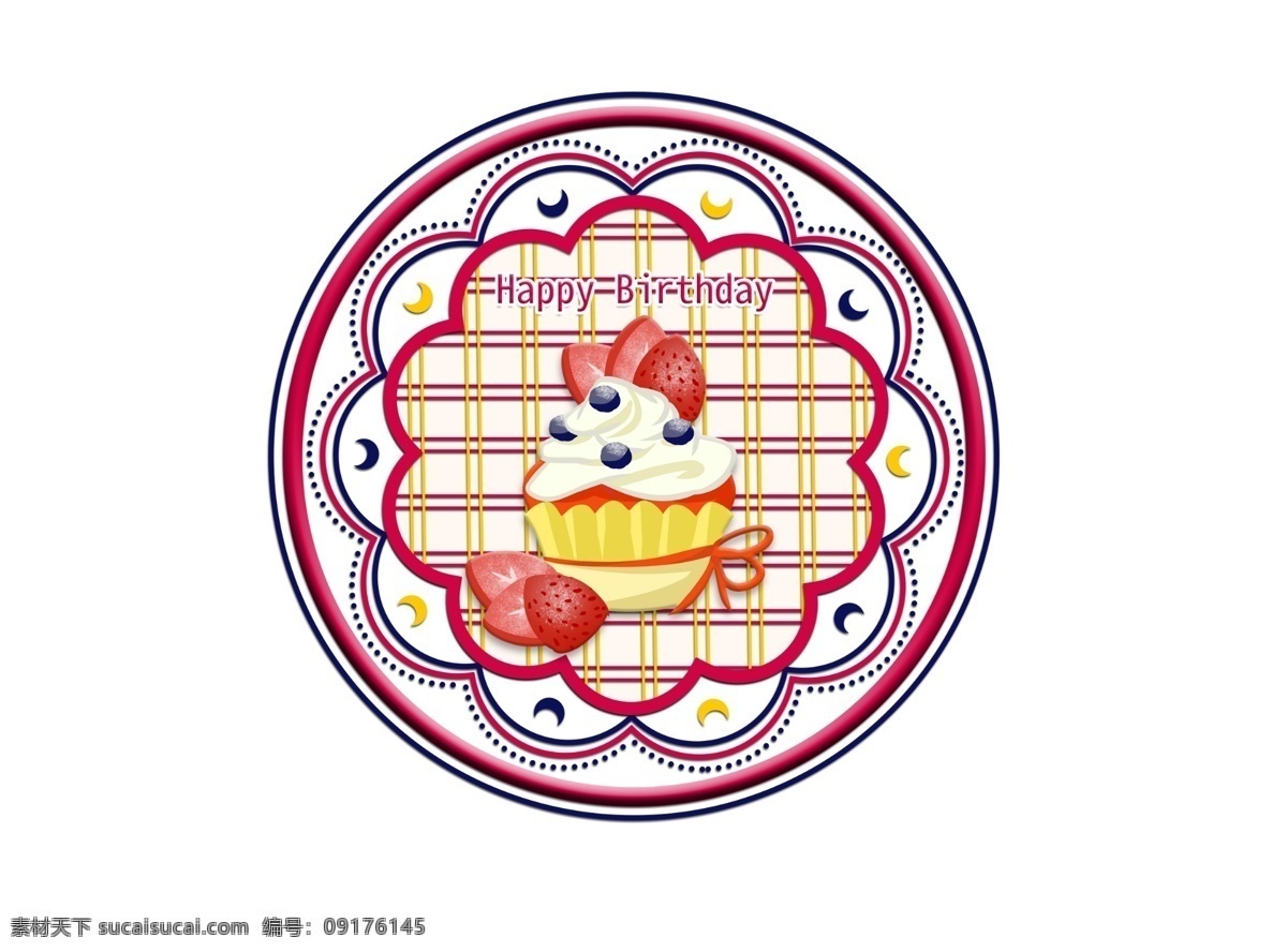 田园 风格 草莓 蛋糕 田园风格 蓝莓