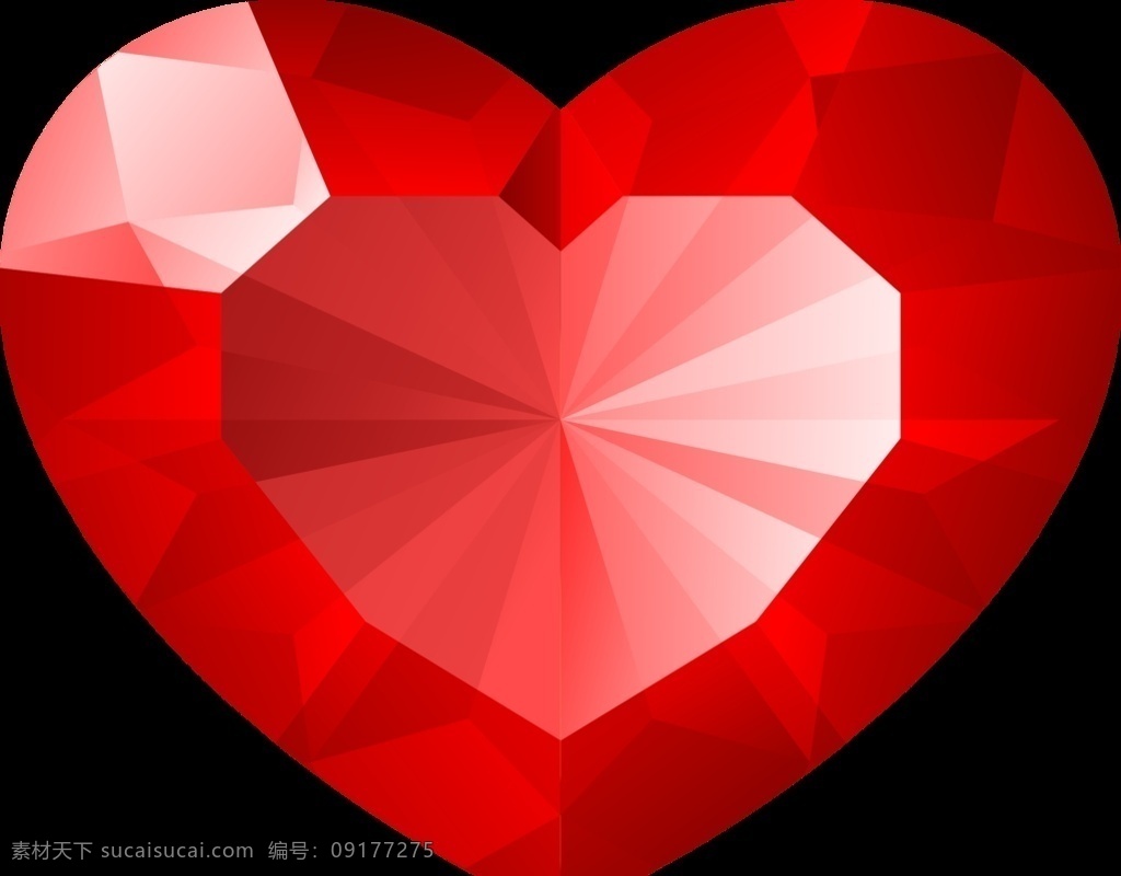心形红色钻石 红色钻石 心形水晶 婚庆专用素材 情人节 爱情的信物 浪漫 甜蜜 心形 钻石 爱心 钻石红心 平面设计