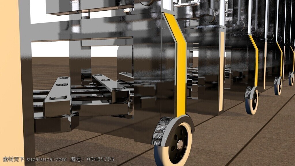 cinema4dc4d 格式 电动门 4d c4d c4d模型 cinema 不锈钢材质