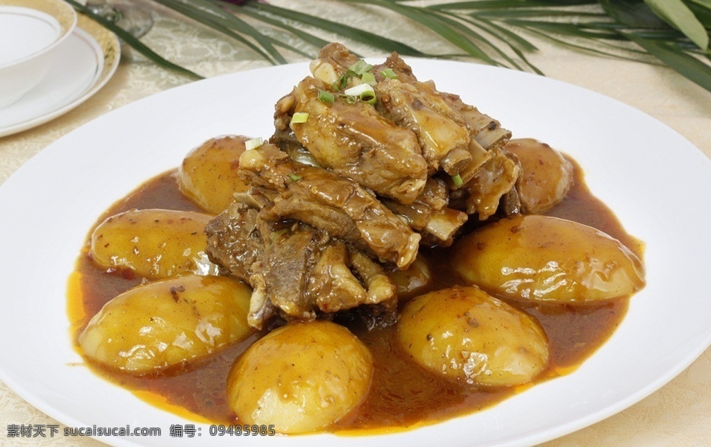 排骨大土豆 排骨 土豆 土豆烧排骨 土豆焖排骨 排骨炖土豆 土豆炖排骨 土豆排骨 菜 餐饮美食 传统美食