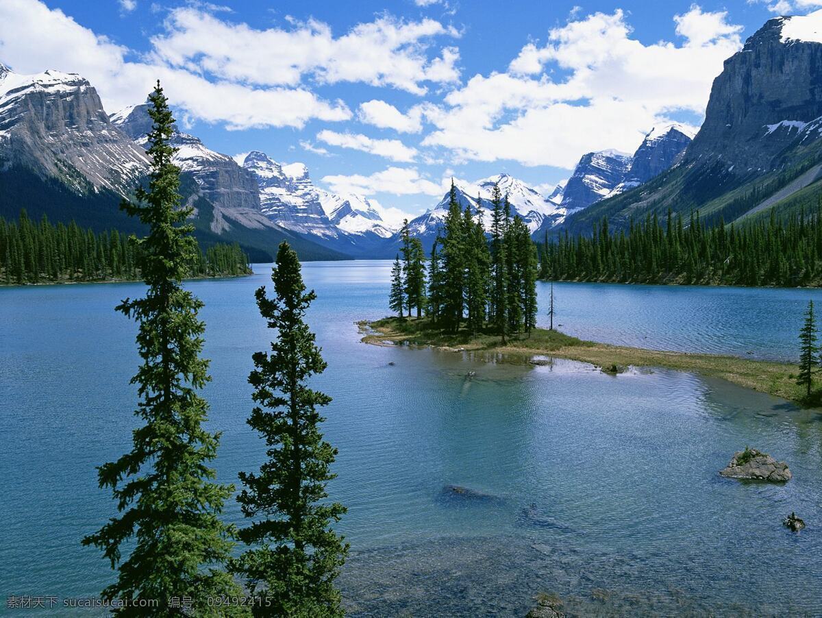 加拿大 贾斯珀 国家 公园 玛琳湖 世界旅游风景 壁纸 高精度风景 webshots 风景名胜 自然景观