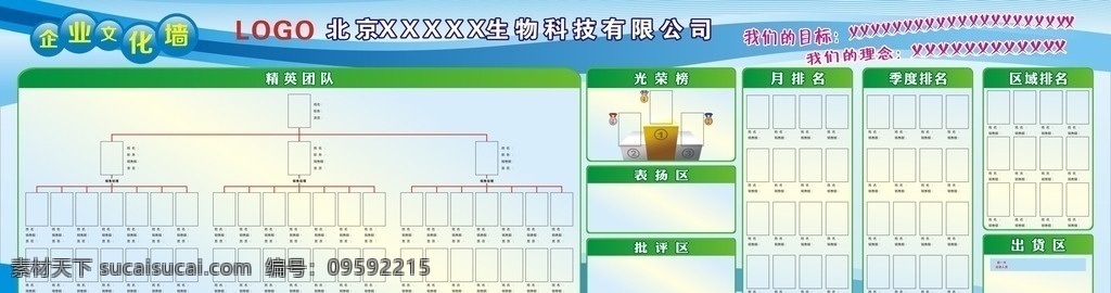 企业文化墙 生物公司 文化墙 文化展板 生物公司展板