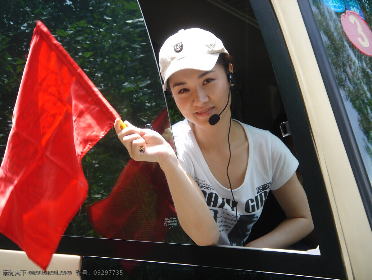 靓丽女导游 青春 靓丽 美女 导游 旅游 阳光 职业人物 人物图库