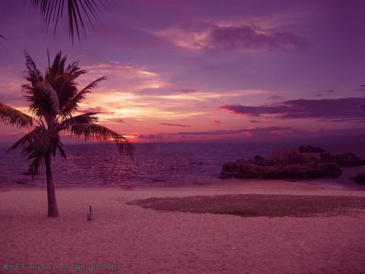 天涯海角 sun 海滩 夕阳 自然风光 自然景观 s t天涯海角 psd源文件