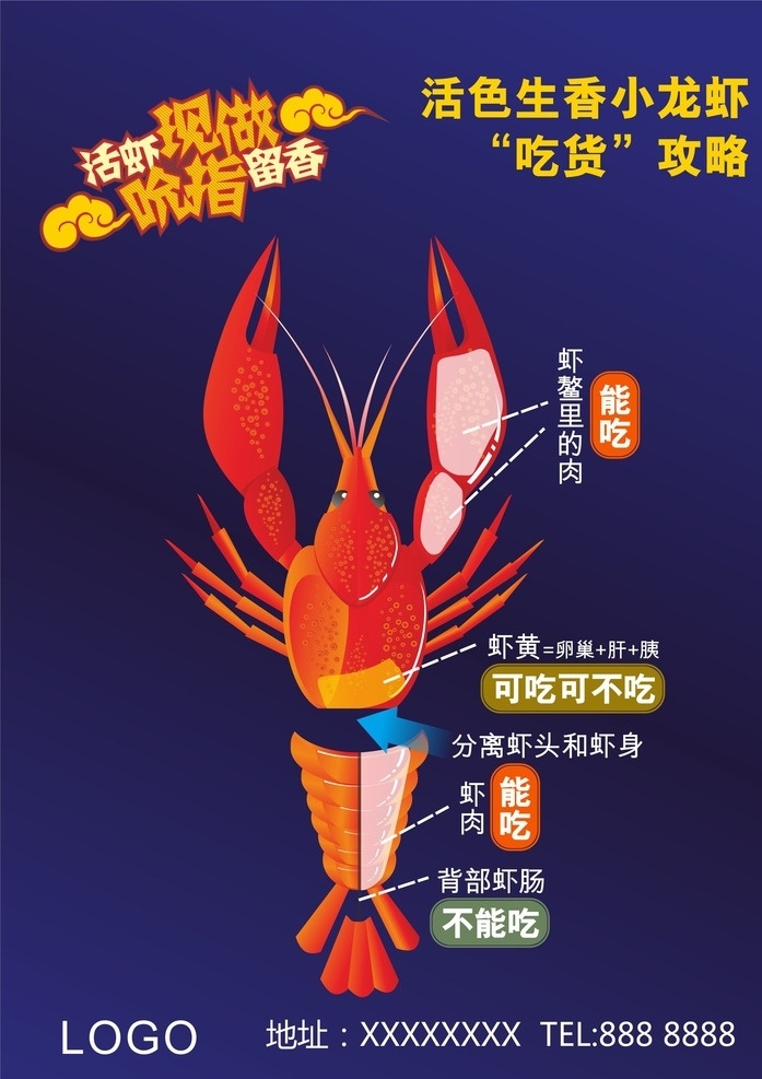 麻辣 小 龙虾 广告 餐饮户外 小龙虾 鲜活龙虾 龙虾广告 美食龙虾 龙虾活动 龙虾饮食 饮食方式 龙虾海报