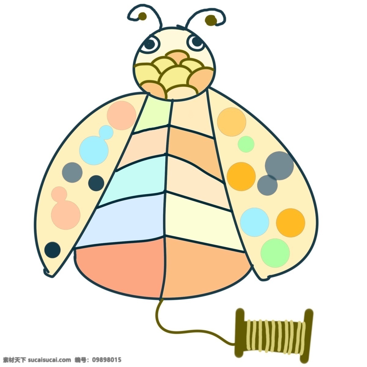 蜜蜂 风筝 装饰 插画 动物风筝 蜜蜂风筝 漂亮的风筝 创意风筝 立体风筝 精美风筝 卡通风筝 飞舞的风筝