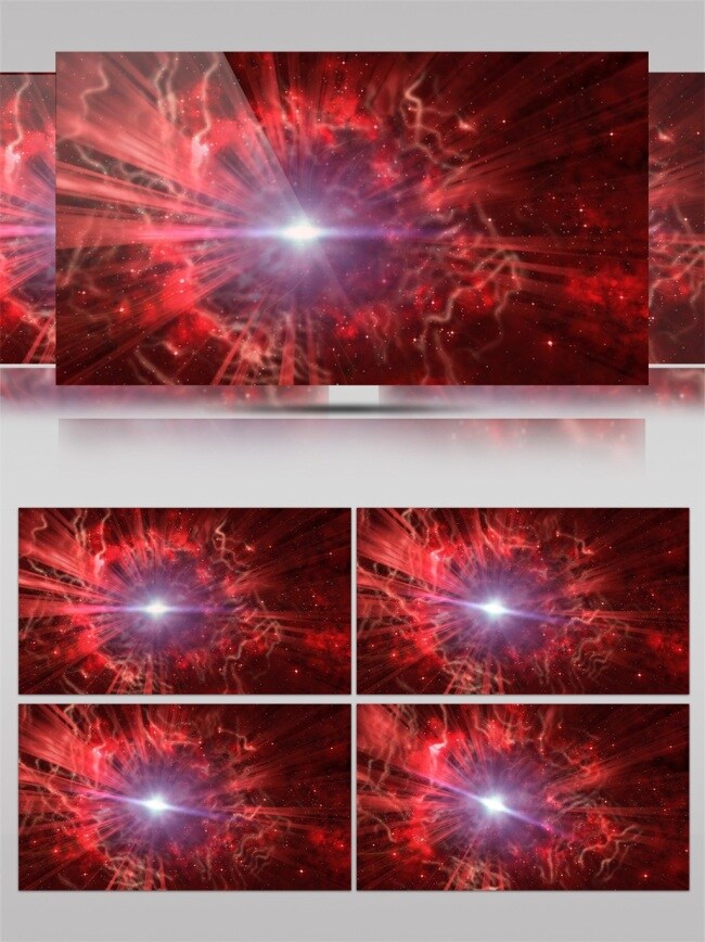 红色 星空 光线 高清 视频 3d视频素材 光束 酒吧舞台 特效 光 晚会舞台背景 渲染灯光