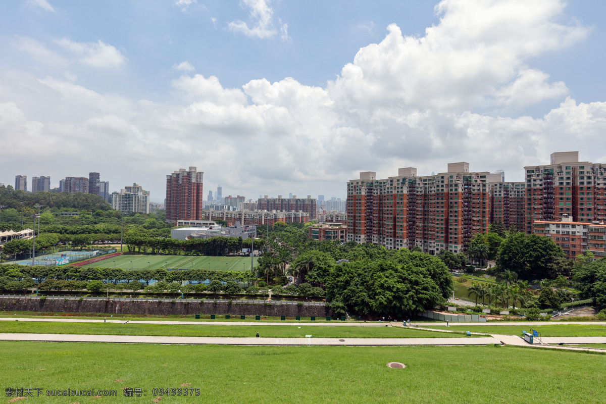 深圳梅林水库 深圳 梅林水库 建筑 小区 绿地 旅游摄影 国内旅游