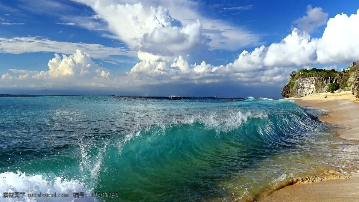 海水图片 海 海水 海边 潮汐 海浪 蓝色的大海 蓝天 白云 自然景观 自然 景观 美景 高清 山水风景