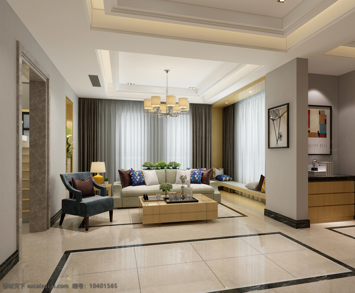 居室 简 欧 风格 黄色 客厅 装修 效果图 一居室 简欧风格 客厅装修