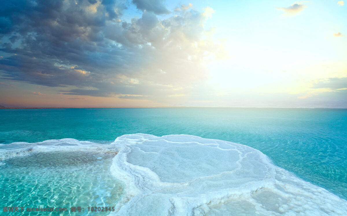 大海盐滩 大海 盐滩 海上盐滩 海上风景 大海蓝天 自然风景 自然景观