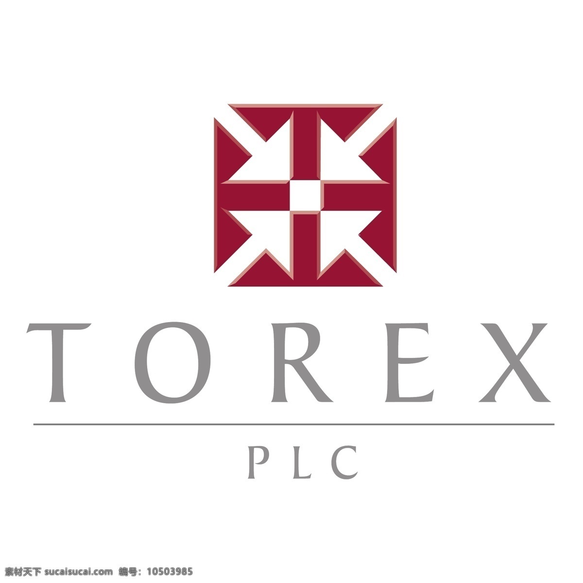 德州仪器 torex 标志 标识为免费 白色