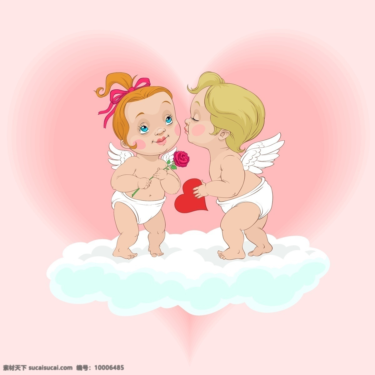 可爱的 天使 小天使 可爱的小 小 自由 可爱 矢量 可爱的小天使 向量 魔鬼 插画 卡通 矢量图 其他矢量图