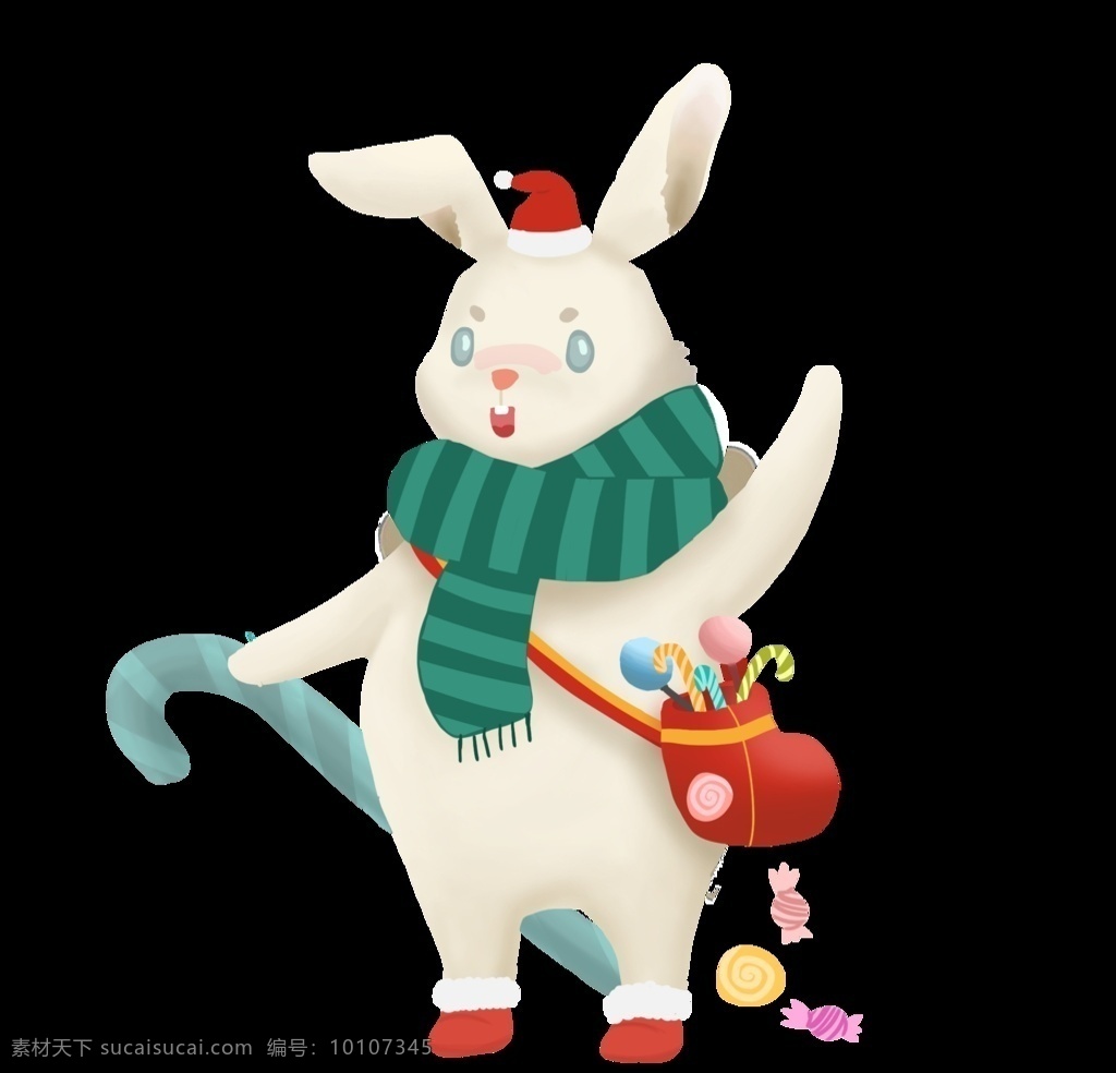 兔子 鼠年 鼠年素材 鼠 矢量素材 矢量 卡通 圣诞素材 圣诞 素材图