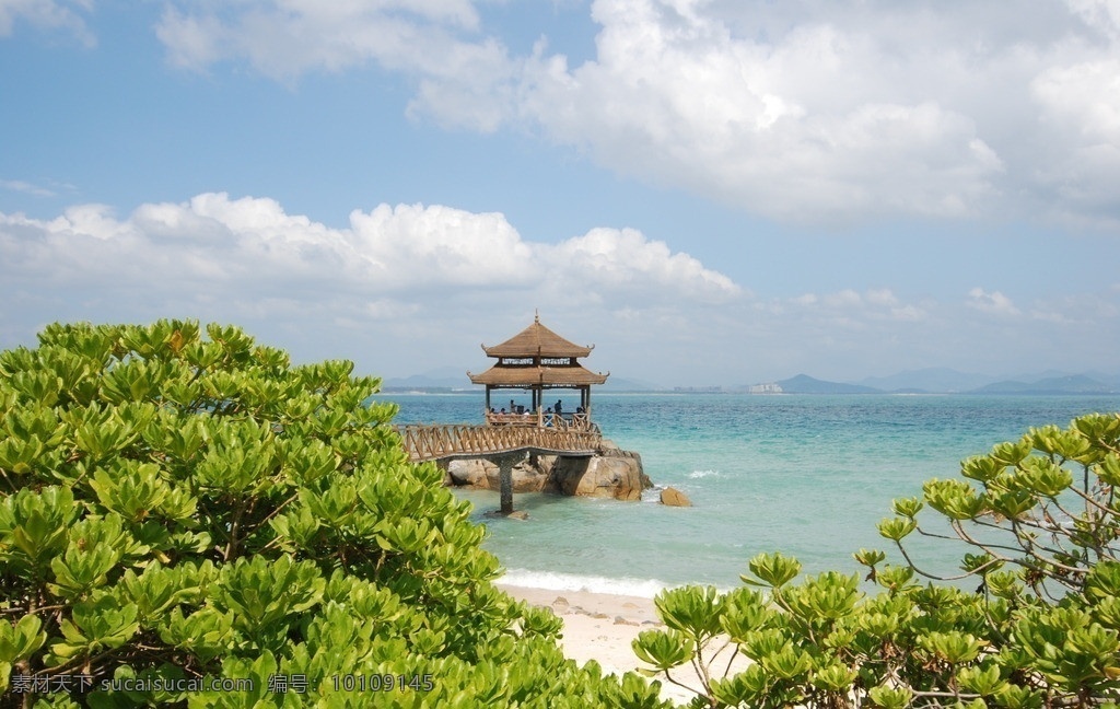 海南岛 情人桥 自然风光 旅游圣地 美景 碧水蓝天 蓝天白云 清爽 老友摄影专辑 自然风景 旅游摄影