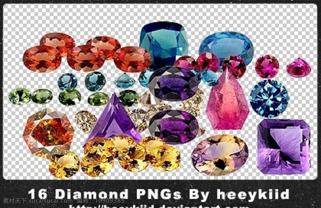 钻石素材 钻石 珠宝 其他素材 底纹边框