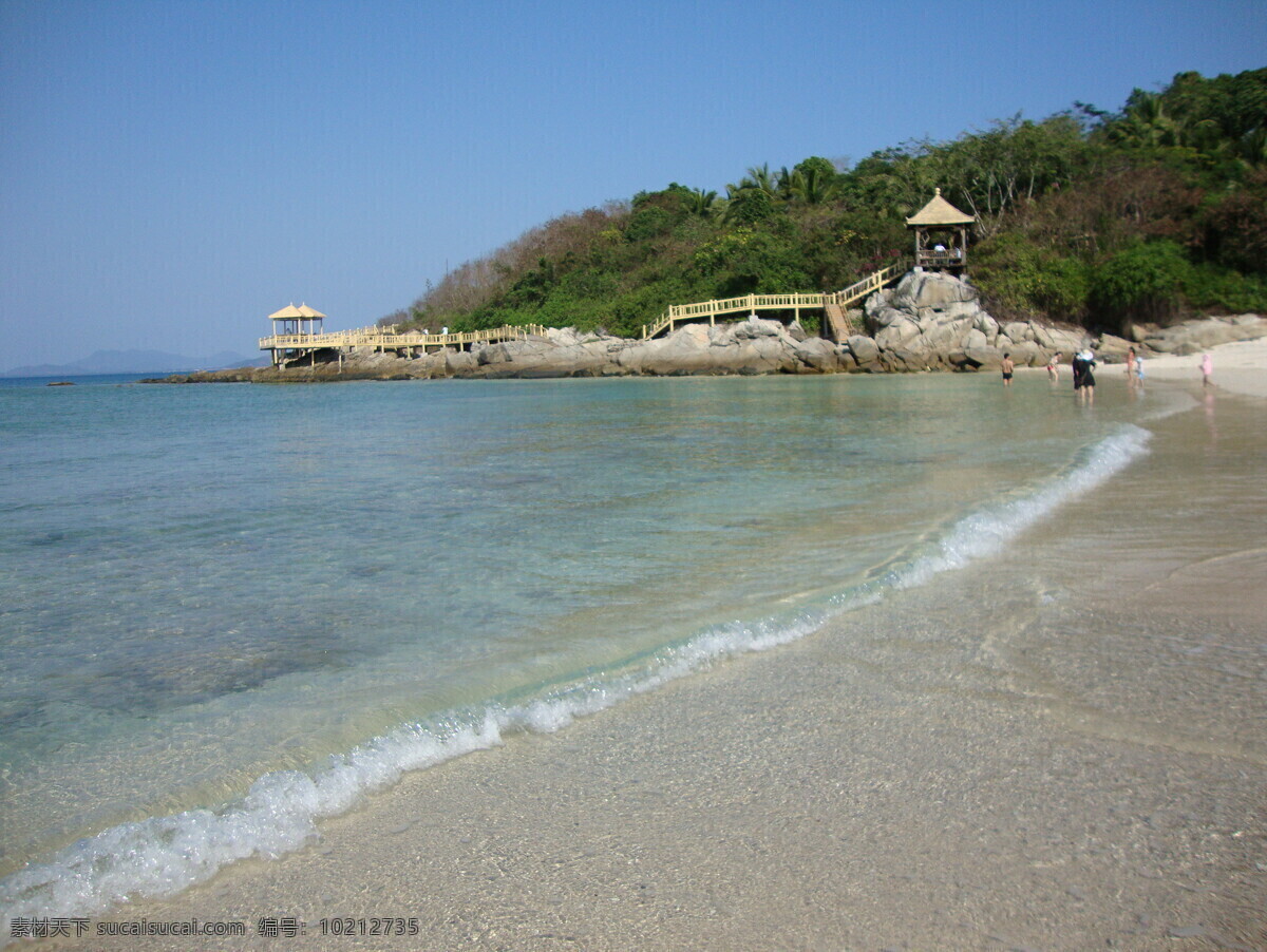 蜈支洲岛 海滩 沙滩 自然风景 自然景观 psd源文件