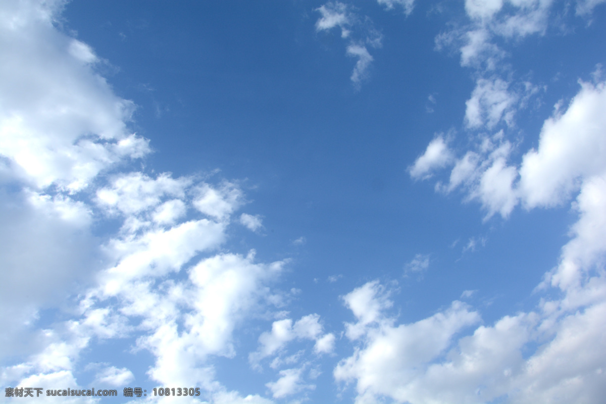 蓝色天空 天空 蔚蓝 蓝天 白云 意境 生物世界 自然景观 自然风景