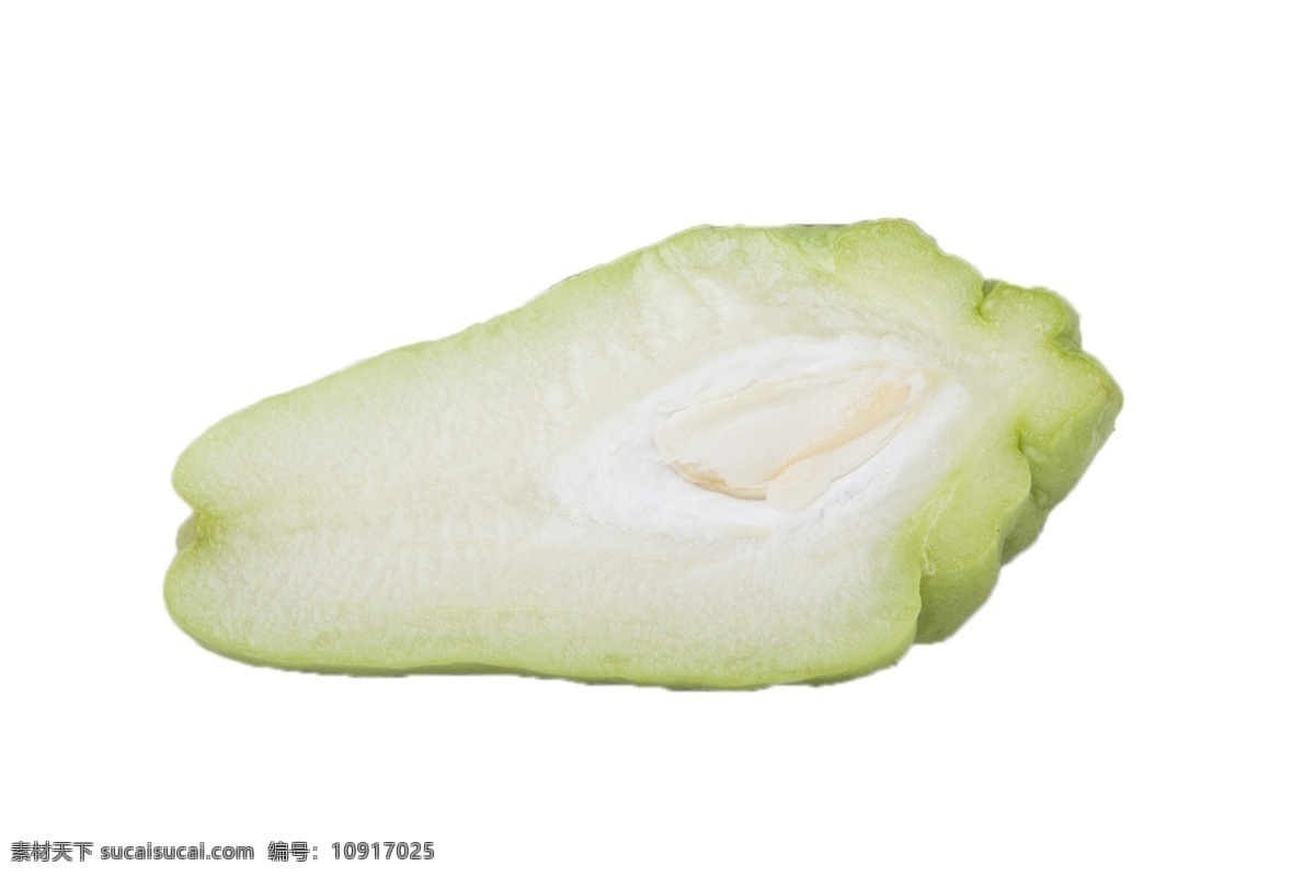 一个 切开 美味 佛手瓜 新鲜 纯绿色 蔬菜 食材 食用 清炒 植物 种植 农家 洋丝瓜 寿瓜 餐桌