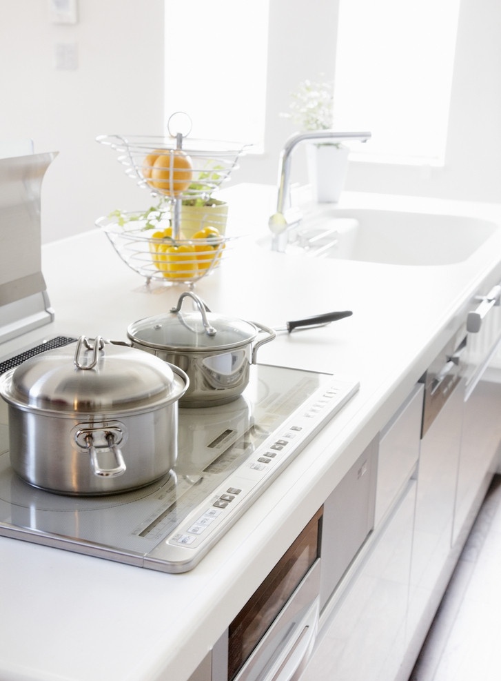 厨房用品 锅 电磁炉 组合柜 厨房 i洗手台 奶锅 生活用品 生活素材 生活百科