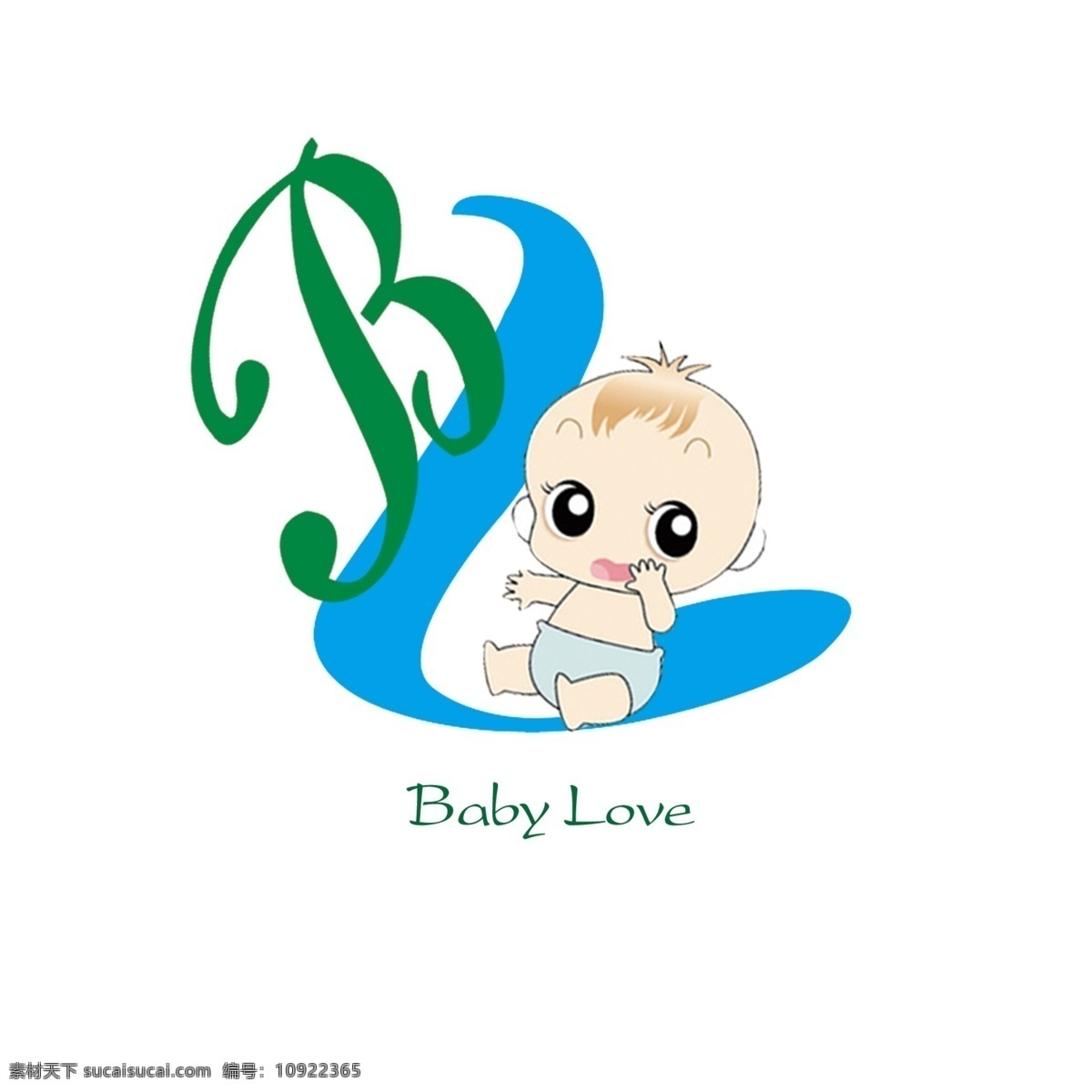 小孩免费下载 baby love 标志 小孩 psd源文件