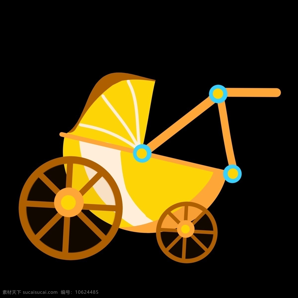 黄色婴儿推车 婴儿 推车 黄色