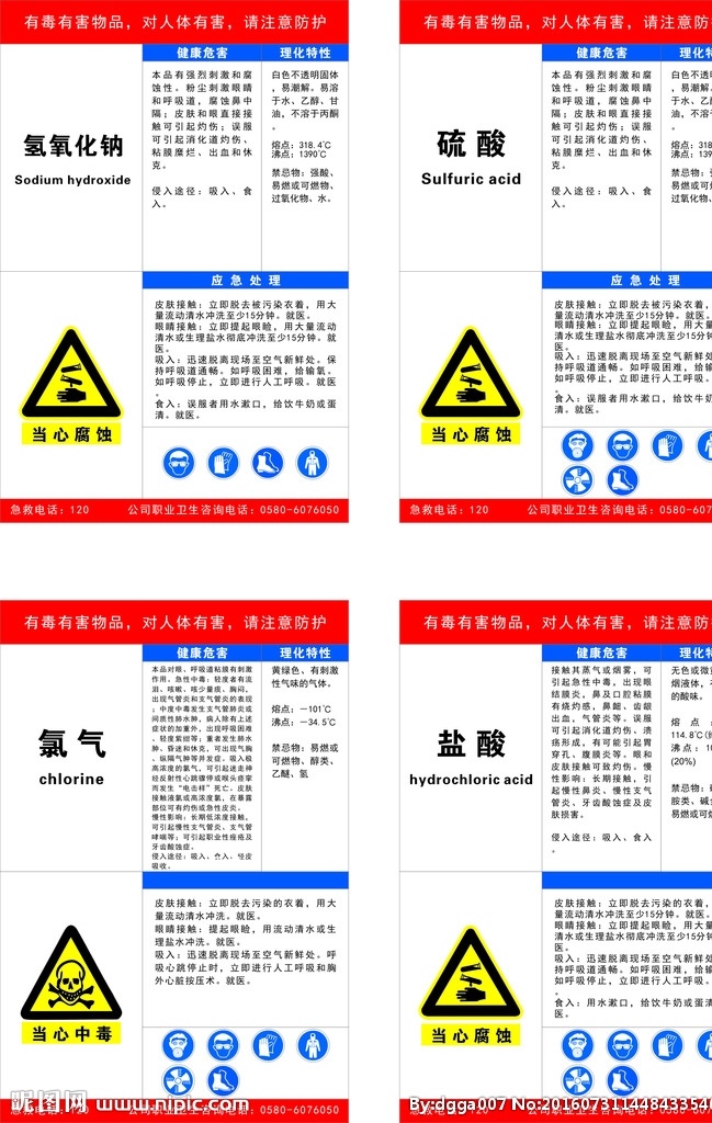 警惕职业病 警惕 职业病 有毒 有害 危险 当心腐蚀 当心中毒 氢氧化钠 硫酸 盐酸 氯气 防护标识 安全标识 工地安全 施工安全 标识 安全 防护 展板模板