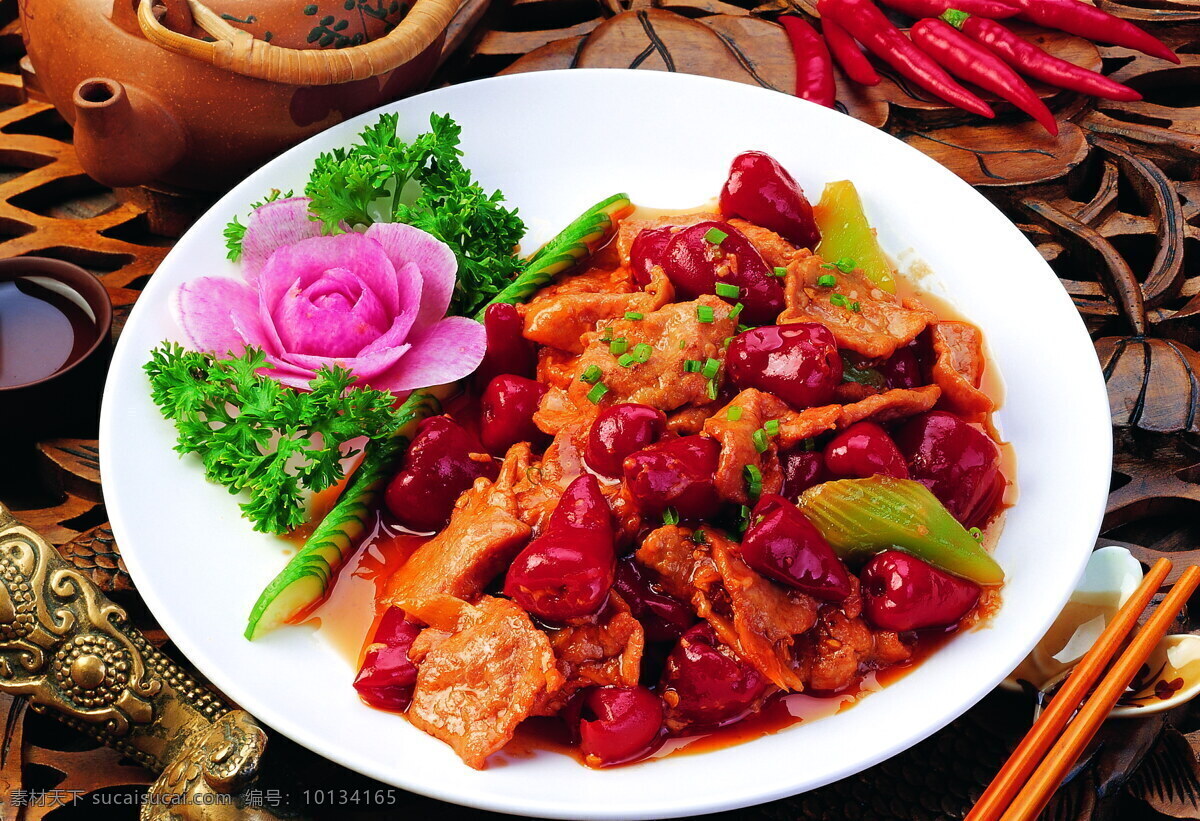 泡 椒 烧 牛肉 美食 食物 菜肴 餐饮美食 美味 佳肴食物 中国菜 中华美食 中国菜肴 菜谱