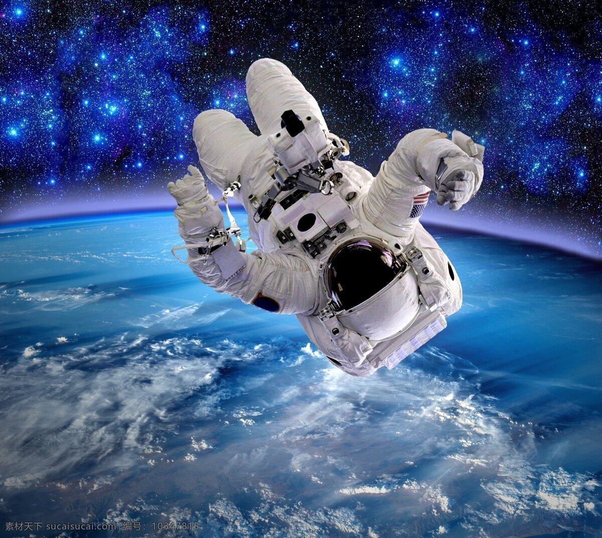 翻转 宇航员 航天员 宇宙 太空 航天科技 星云 商务人士 人物图片